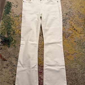 GAP Women's white Flare Jeans sz 0